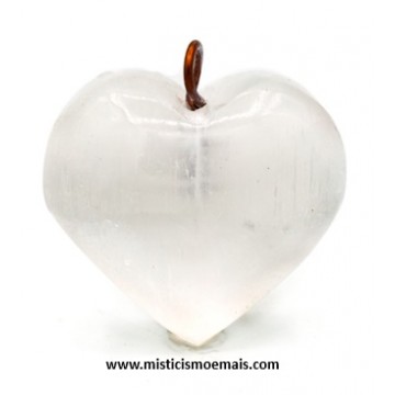 Pingente - Coração de Selenita